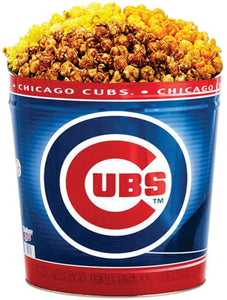 3.5 Gallon Chicago Cubs Popcorn Tin