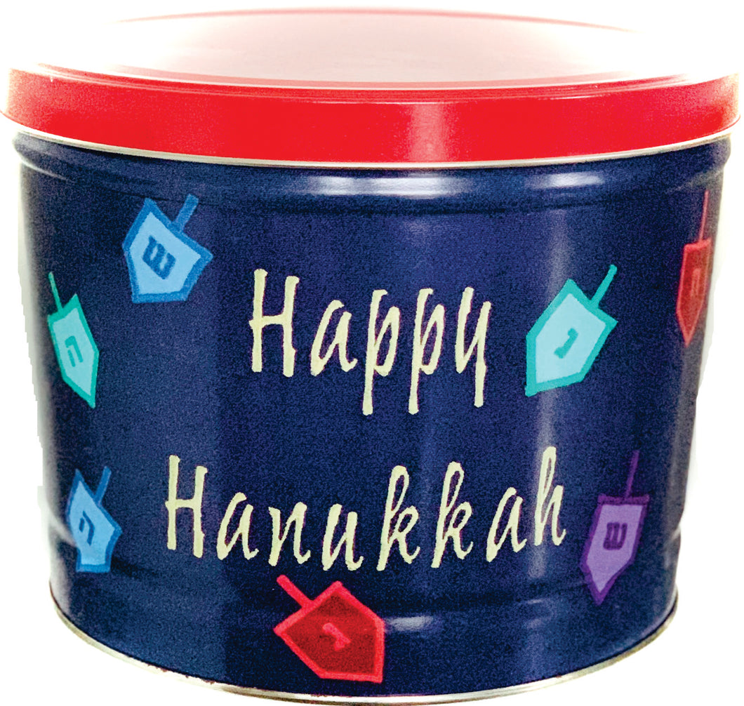 2 Gallon Happy Hanukkah Tin