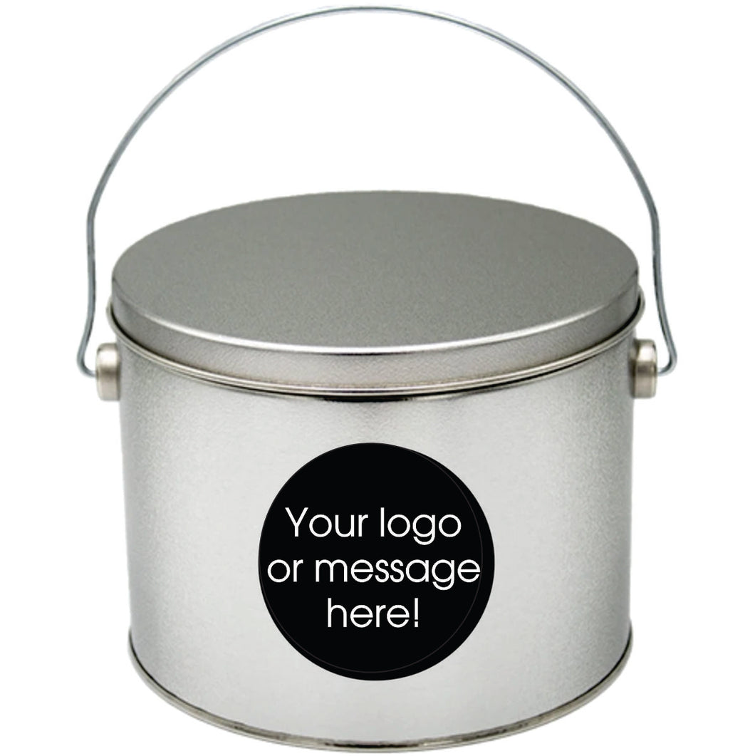 One-Half Gallon Custom Branded Popcorn Bucket